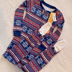 Unisex Holiday Footed Pajamas